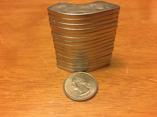 LOT OF 16 Identical Neodymium Rare Earth Hard Drive Magnets STRONG MAGNET