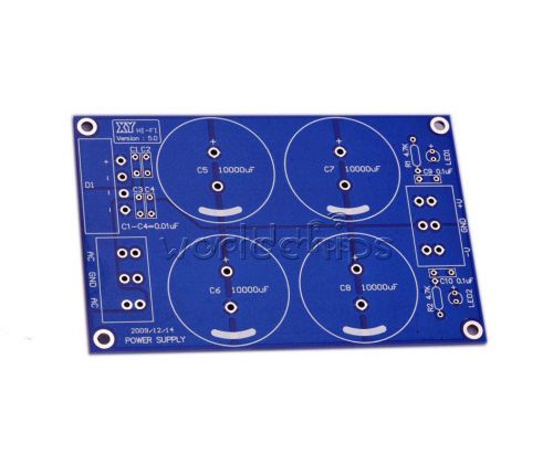 4*10000uF/50V Rectifier Filter Power Supply Board For LM3886TF / TDA7293 PCB