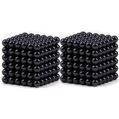3D Puzzle Fridge Neodym Magnets N35 5mm Balls Beads Sphere 3/16&#034; Aimant Toys Bla