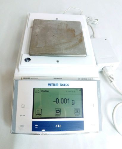 Mettler Toledo XS603S Delta Range balance