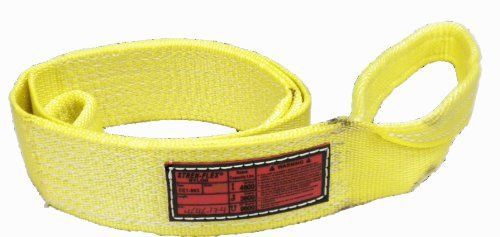 Stren-flex eef1-906-10 type 3 heavy duty nylon flat eye and eye web sling, 1 lbs for sale