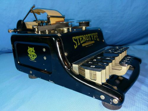 Antique 1911 STENOTYPE Shorthand Stenograph Stenographer Typwritter &amp; More