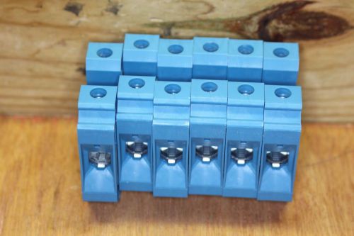 PHOENIX CONTACT UT 35 35mm DIN RAIL TERMINAL BLOCK bag of 6 pcs blue 600v 150a