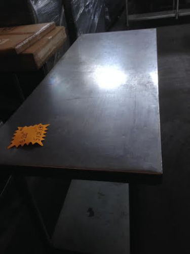STAINLESS STEEL TABLE 5&#039;x2&#039;x33&#034; $200