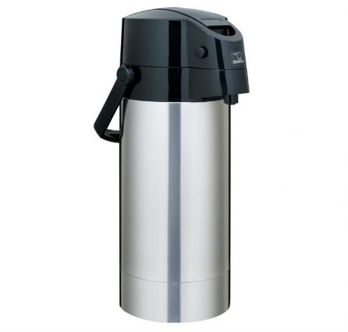 Zojirushi Airpot Stainless Steel Beverage Coffee Dispenser Brew Thru Lever Style