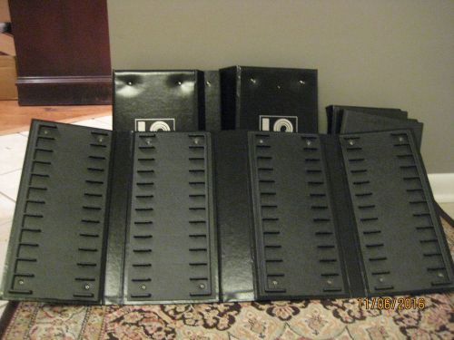 Lot 124 ~ Set of 5 Jewelers Watch Band Strap Display Organizing POS Books