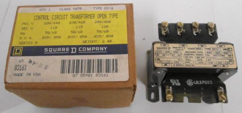 Square D Class 9070 E0-1 S30021-503-51 Transformer