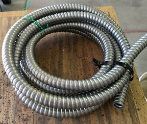 3/4 in. x 16 ft. Alflex RWA Metallic Aluminum Flexible Conduit - Brand New