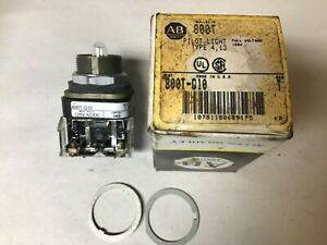 Allen-Bradley 800T-Q10 Pilot Light-NIB