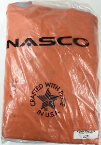 Nasco 1103JBO ArcLite X-Large Enhanced Visibility Orange Rain Jacket New Open Pk