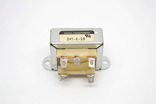 SIGNAL TRANSFORMER 241-4-20 6VA 115/230V-AC 20V-AC VOLTAGE TRANSFORMER B477148