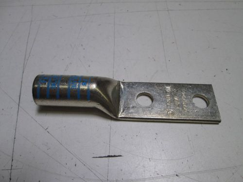 Thomas &amp; betts two hole copper lug/ long barrel 54874be  *new out of box* for sale