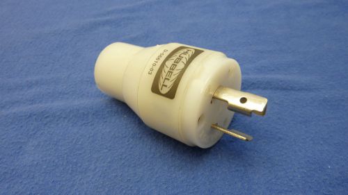 Hubbell # HBL21CM29 Twist Lock To Straight Plug Adapter,20 amp,125 volt (NEW)