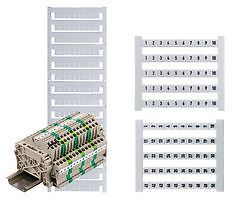 WEIDMULLER 0473560001 TERMINAL BLOCK MARKER, 1-50, 5MM CARD-50 (5 pieces)