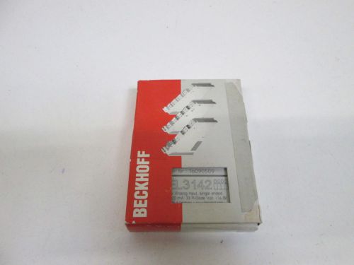 BECKHOFF 2X ANALOG INPUT TERMINAL EL3142 *NEW IN BOX*