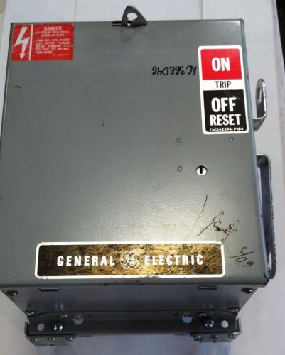 Used ge ac41ed4g 15a 600v 3ph 3p 18k 3w buss plug bus duct breaker for sale