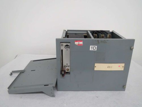 SQUARE D M5DSAFS100 480V-AC 100A AMP DISCONNECT FUSIBLE MCC BUCKET B337982