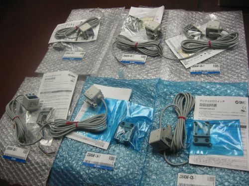 Lot (6) SMC Digital Pressure Switch ZSE40AF-C6-R  NEW UNUSED