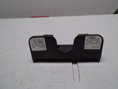 Fuse block / holder : ferraz shawmut 60 amp 1pole 250v for sale