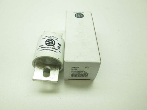 NEW BUSSMANN FWH-500A SEMICONDUCTOR 500A AMP 500V-AC FUSE D402867