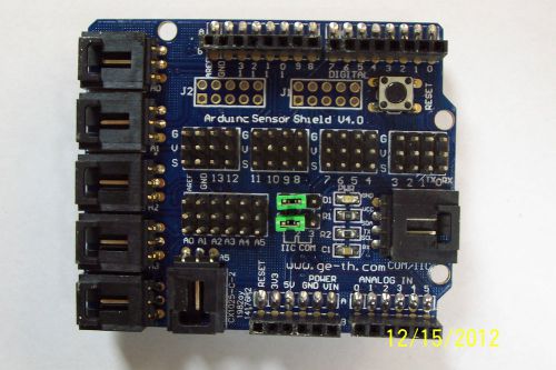 1 PC OF A V4 DIGITAL/ANALOG MODULE &amp; SERVO MOTOR DRIVER SHIELD ,UNO DUEMILANOVE