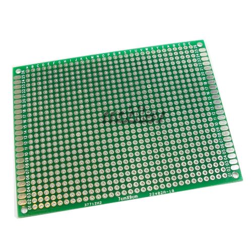 2 Breadboard Prototype Double Side Blank PCB 7cm x 9cm 70mmx90mm 806 Hole FR4 G