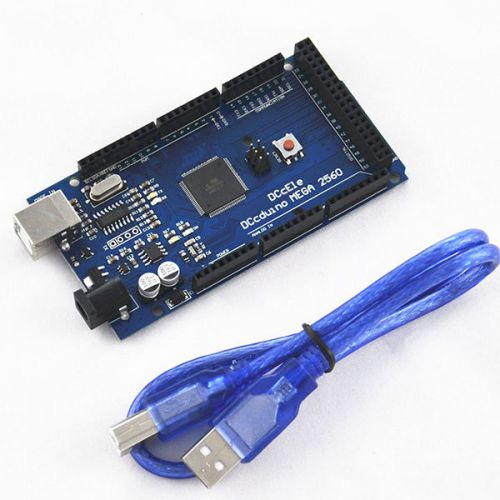 New atmega2560-16au ch340g mega 2560 r3 board free usb cable for arduino for sale