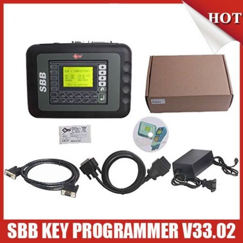 Silca car auto universal sbb v33.02 key programmer key maker immobilizer 2014 for sale