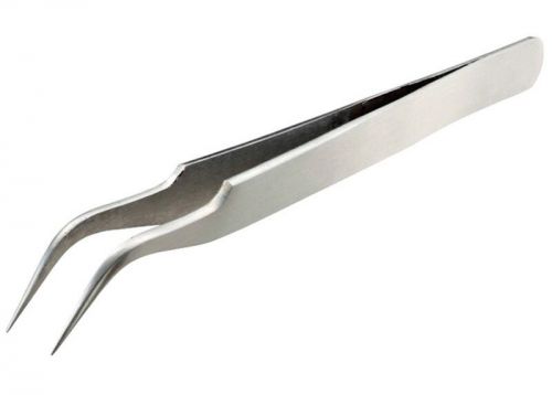 TS-15 goot Tweezers curved cutting edge