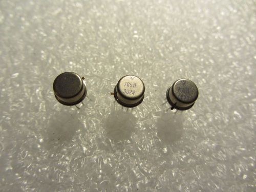 7pcs 1oY709B  eq  LM709H  SFC2709H  uA709H  general-purpose Op Amp BG made NOS