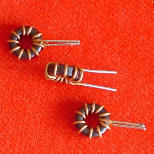 @ 15pcs Toroid Inductor 22uH 6A Toroidal Ferrite Core Choke Coil TC11-e1