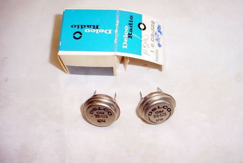 Vintage Pair NOS Delco Radio DS-525 Transistors