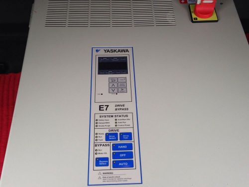 YASKAWA BYPASS VFD E7LVB027 BRAND NEW !!!&#034;. MAJOR PRICE DROP !!!