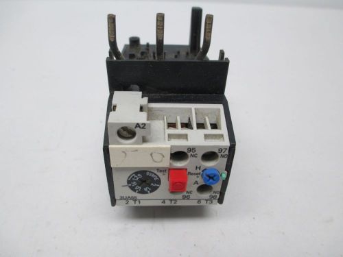 SIEMENS 3UA55 00-1B 1.25-2A AMP 600V-AC OVERLOAD RELAY D299947