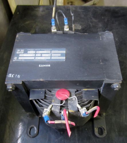 P &amp; h transformer 75q125-d1 1.5 kva 230/460v type t used t/o for sale