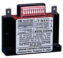 ARTISAN CONTROLS 438USA SOLID STATE TIMER 1NO 1024SEC, 288VAC/DC