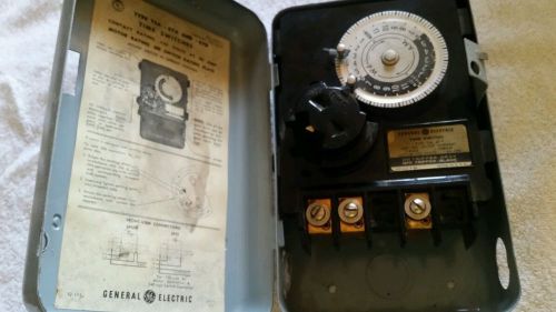 General Electric timer switch type TSA 120v