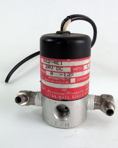 Humphrey Tyna-Myte 062-4E1 Electric Air Valve - 24VDC