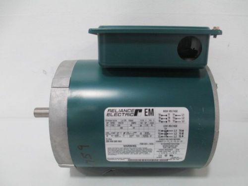 NEW RELIANCE P56X1331H EM AC 1/4HP 230V-AC 1725RPM 3PH ELECTRIC MOTOR D246561