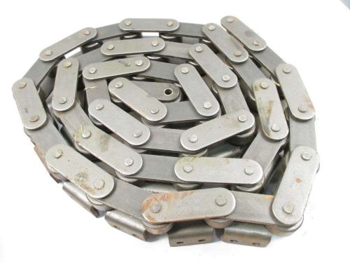 NEW TSUBAKI RF2120 76.20MM PITCH 10FT SINGLE STRAND ROLLER CHAIN D421351