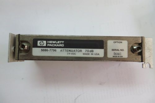 Hp agilent 5086-7796 70db step attenuator dc-26.5ghz for sale