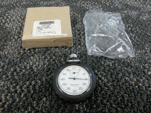 MATRATHON 7 JEWEL LABORATORY STOP WATCH STOPWATCH ANALOG DIAL SINGLE ACTION NEW