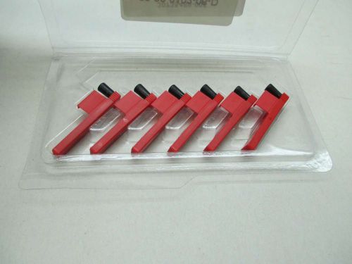 LOT 6 NEW HONEYWELL 30735489-005 RED MARKING PENS D382181