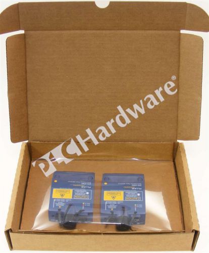 Fluke dtx-sfm2 singlemode fiber module set of two calibration 2014, 1200 1800 for sale