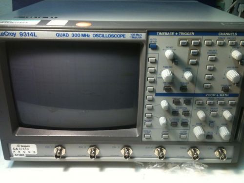 LeCroy 9314L Quad 300MHz Oscilloscope