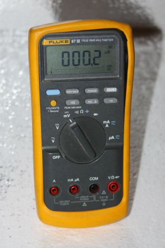 FLUKE 87 III TRUE RMS MULTIMETER