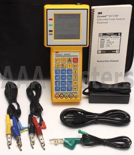 3M Dynatel 965DSP-BS Subscriber Loop Analyzer Version 4.01.3 w/ TDR 965DSP 965