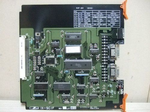 Iwatsu Adix Omega IX-SCIF SMDR 101710 Card IXSCIF Telephone Digital System