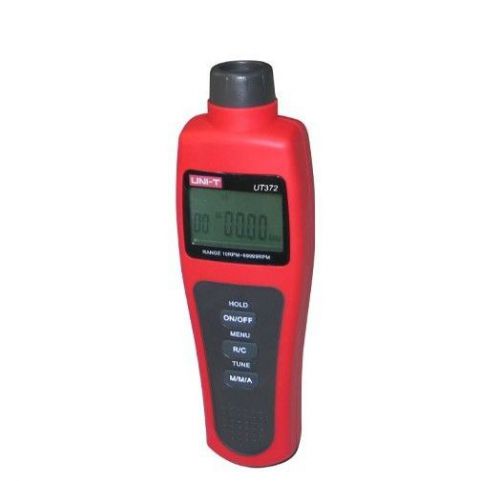 UNI-T UT372 Digital Laser Photo Non-Contact Tachometer Wide Range USB Interface