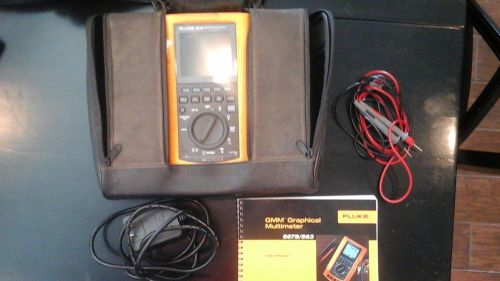 Fluke 867B Graphical Digital Multimeter with battery charger